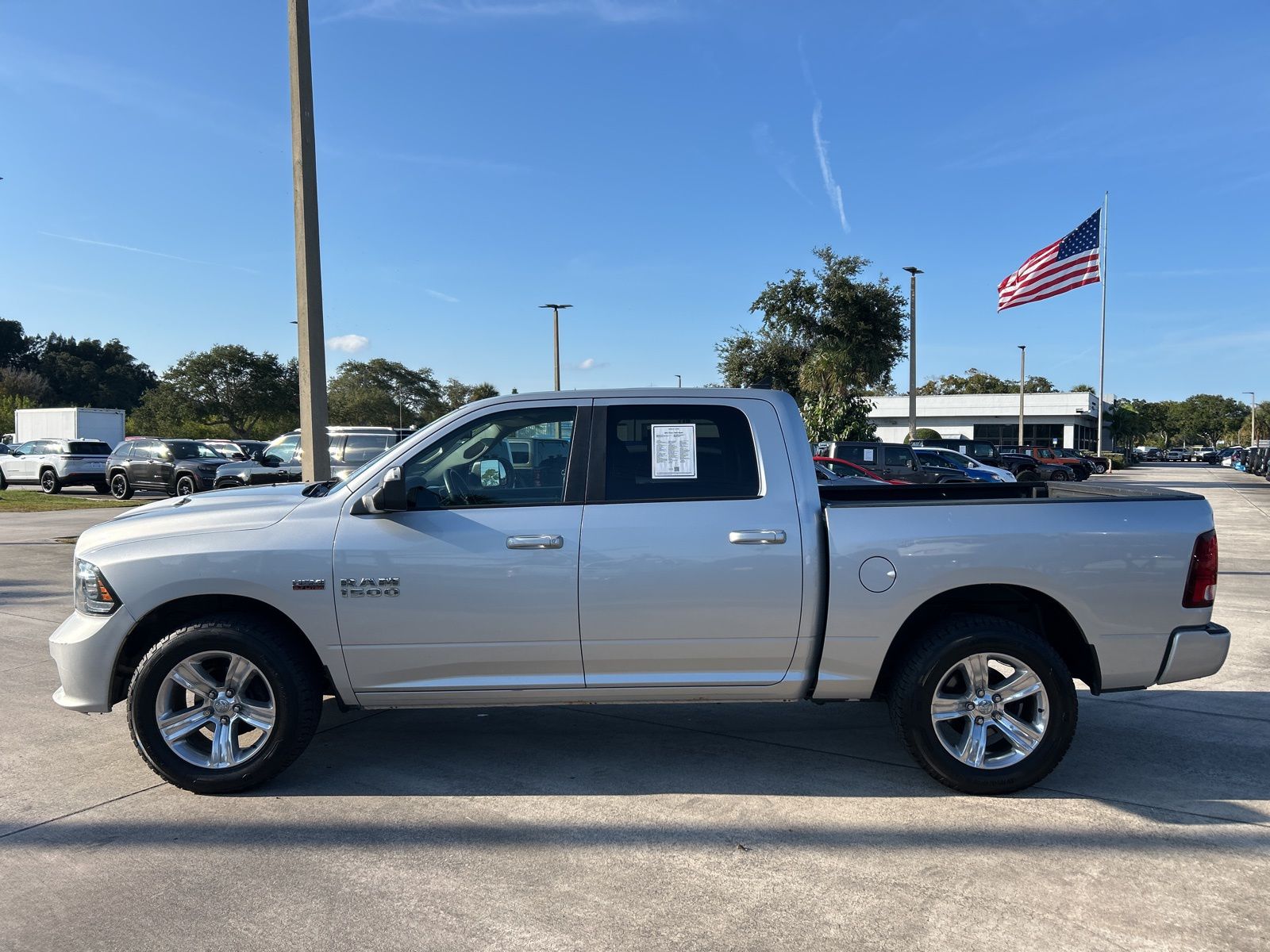 Used 2017 RAM Ram 1500 Pickup Sport with VIN 1C6RR7MT7HS865856 for sale in Owensboro, KY