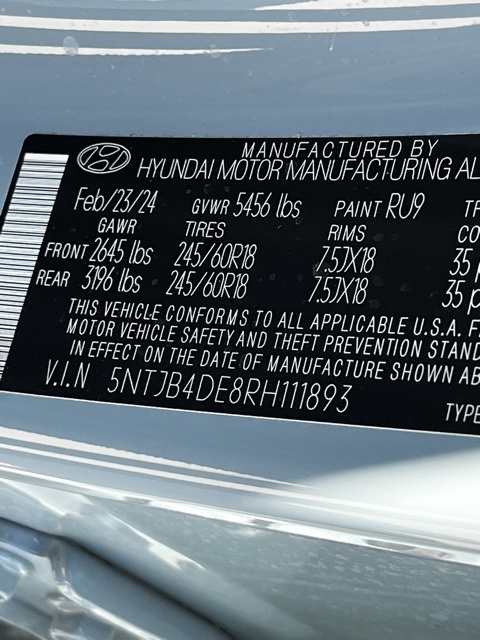 2024 Hyundai Santa Cruz SEL photo 16