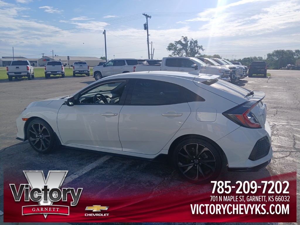Used 2018 Honda Civic Hatchback Sport with VIN SHHFK7G46JU226874 for sale in Kansas City