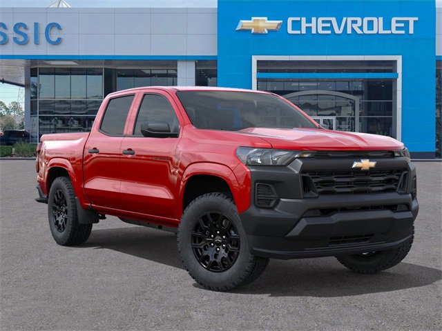2026 Chevrolet Colorado WT Red at Classic Elite Chevrolet Hwy 6