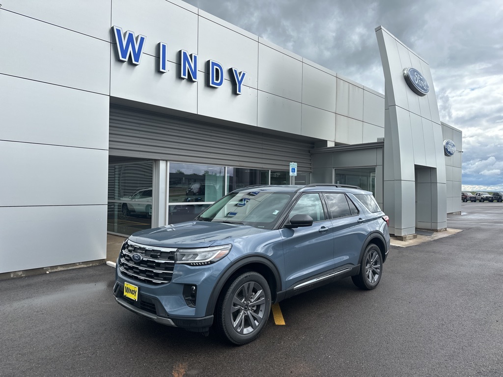 New 2025 Vapor Blue Metallic Ford Active image 1