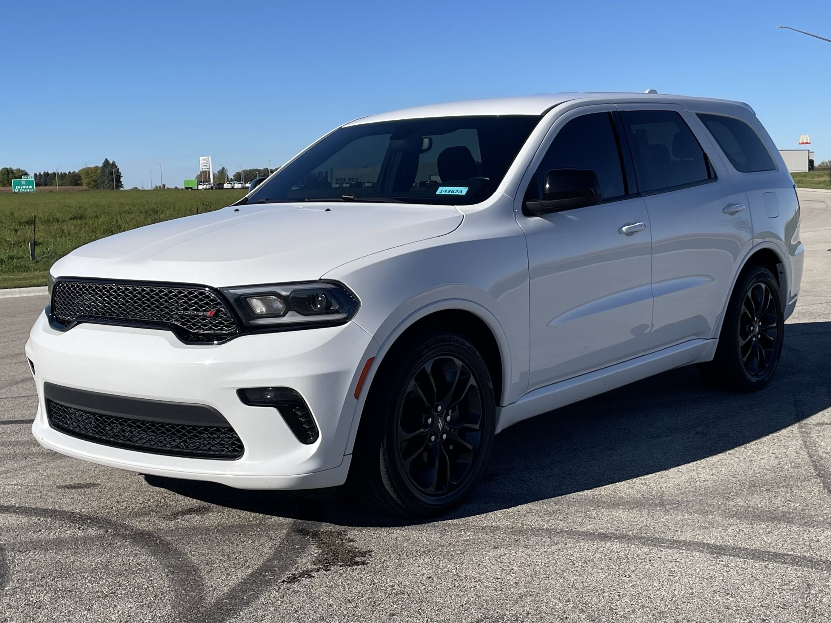Used 2021 Dodge Durango SXT Plus with VIN 1C4RDHAG1MC715752 for sale in Burnsville, Minnesota