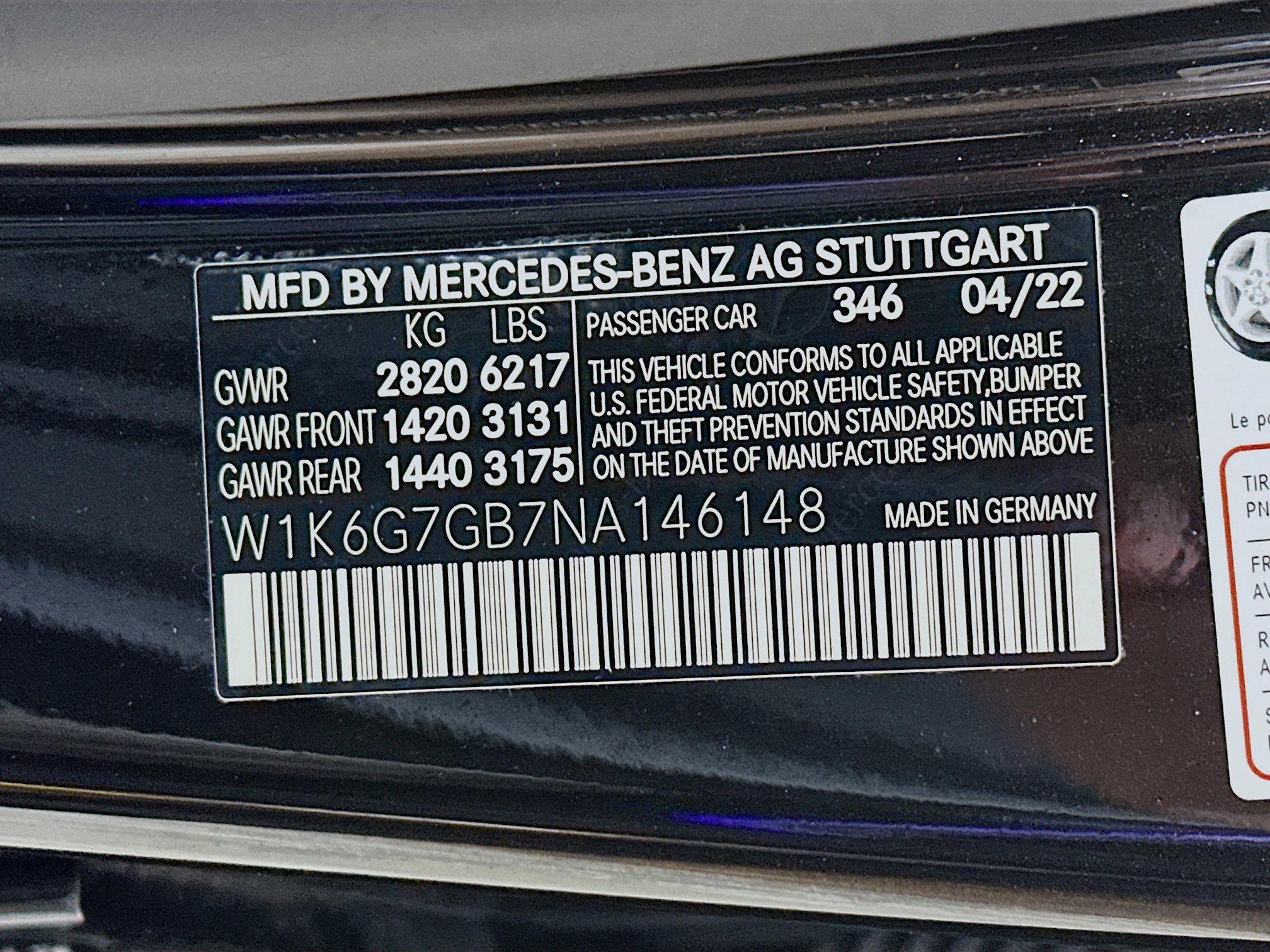 2022 Mercedes Benz S 580 4MATIC photo 31