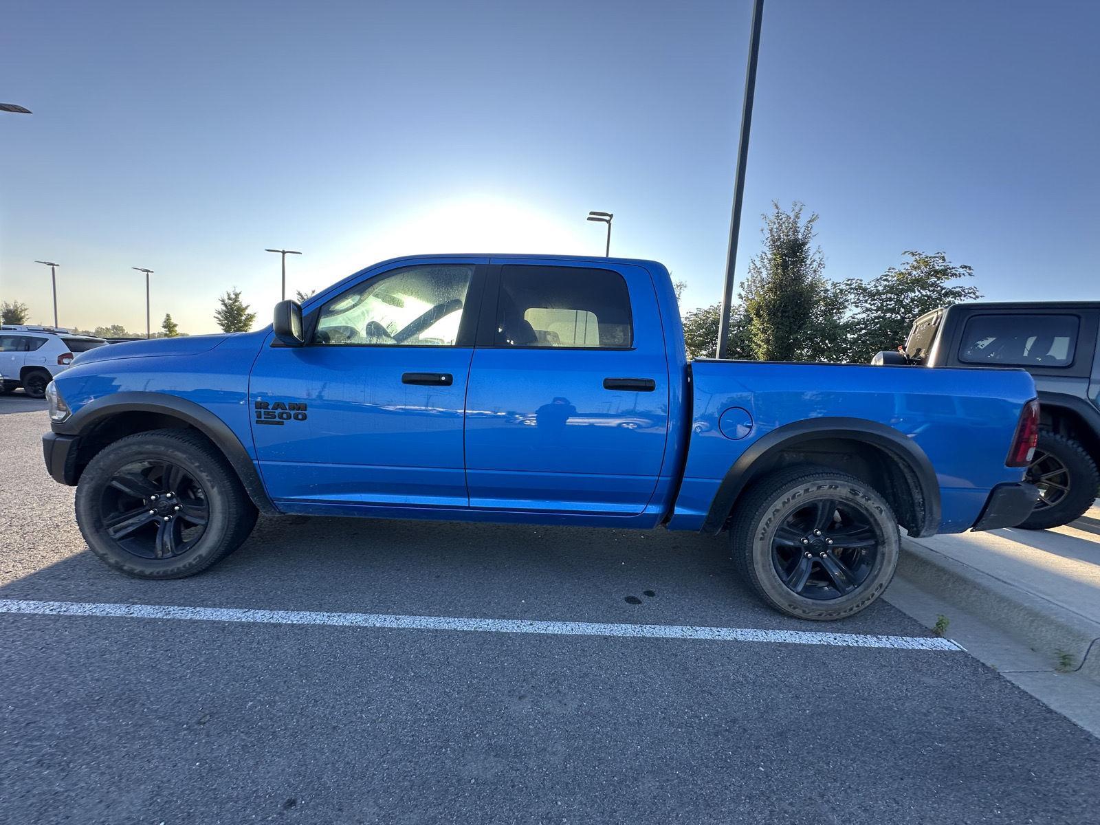 Used 2024 RAM Ram 1500 Classic Warlock with VIN 1C6RR7LG1RS143563 for sale in Kansas City