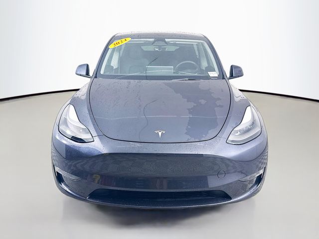 Used 2024 Tesla Model Y Long Range with VIN 7SAYGDEE1RA245740 for sale in Bloomington, IL