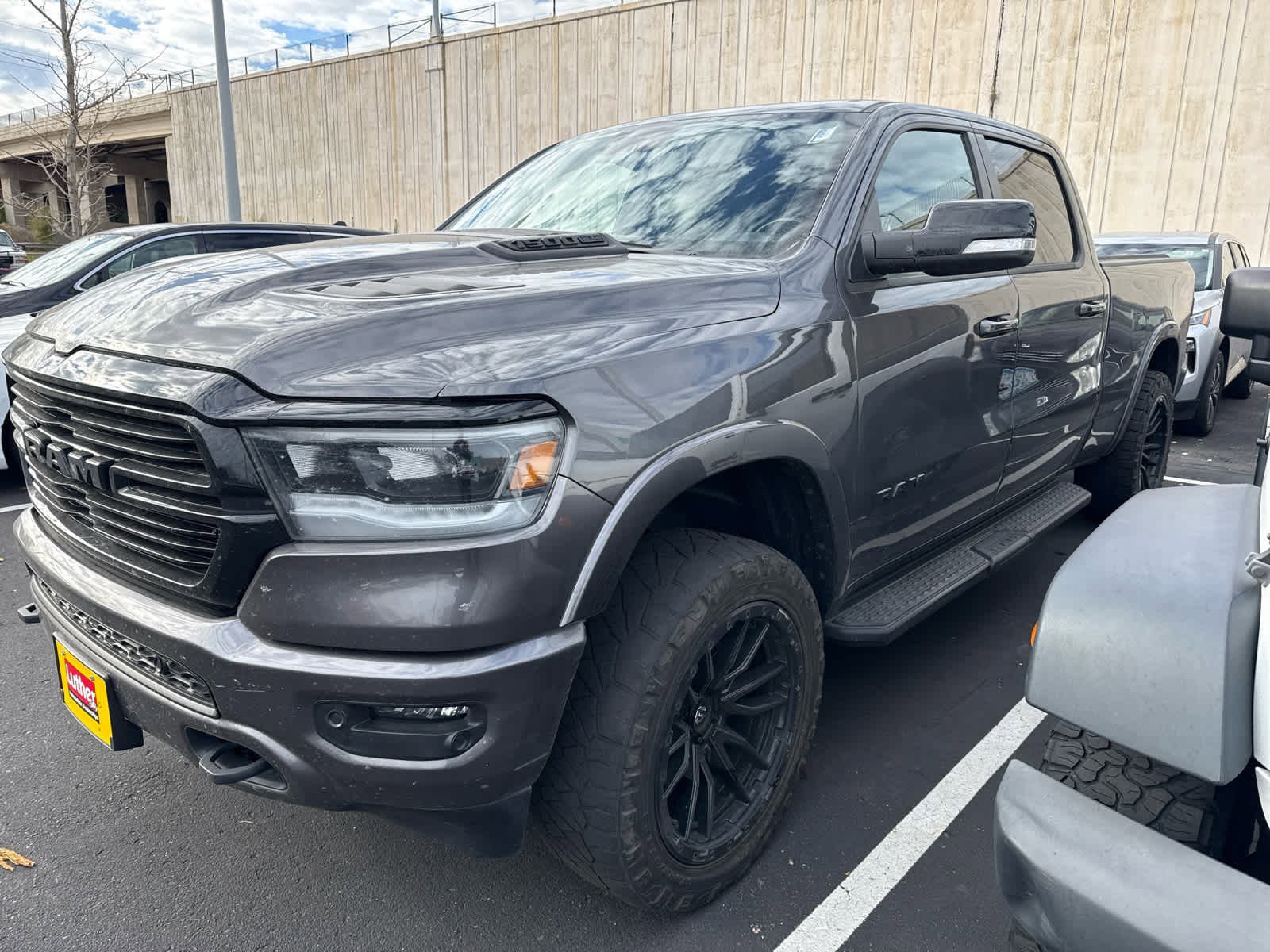 Used 2022 RAM Ram 1500 Pickup Laramie with VIN 1C6SRFRT3NN233130 for sale in Minneapolis, Minnesota