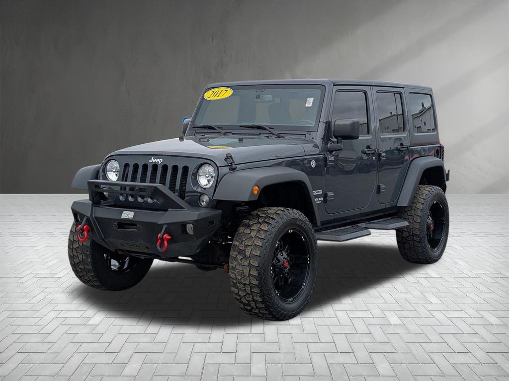 Used 2017 Jeep Wrangler Unlimited Sport S with VIN 1C4BJWDG2HL501787 for sale in Bryan, OH