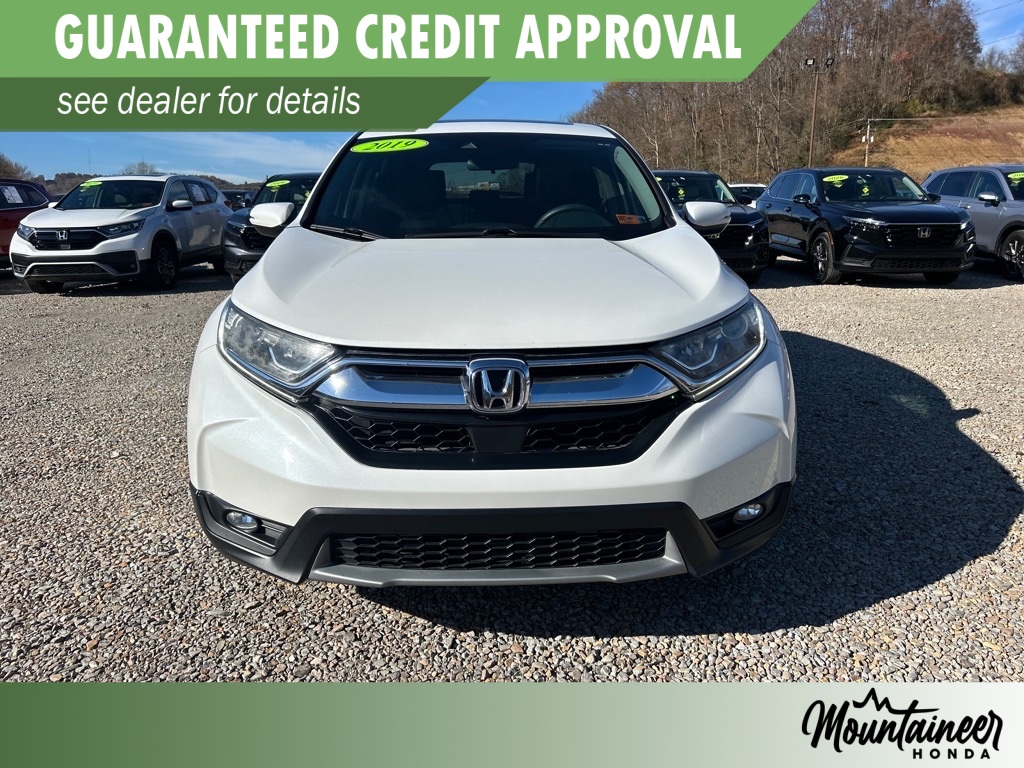 Used 2019 Honda CR-V EX with VIN 2HKRW2H53KH608859 for sale in Bridgeport, WV