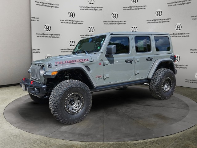 PRE-OWNED 2018 JEEP WRANGLER UNLIMITED RUBICON WITH NAVIGATION & 4WD