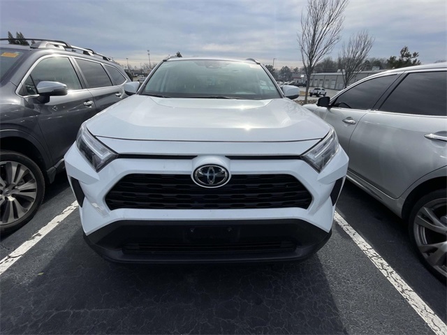 Certified 2025 Toyota RAV4 XLE with VIN 2T3RWRFV4SW262129 for sale in Kansas City