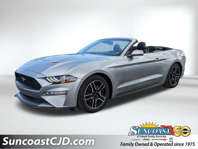 PRE-OWNED 2021 FORD MUSTANG ECOBOOST PREMIUM