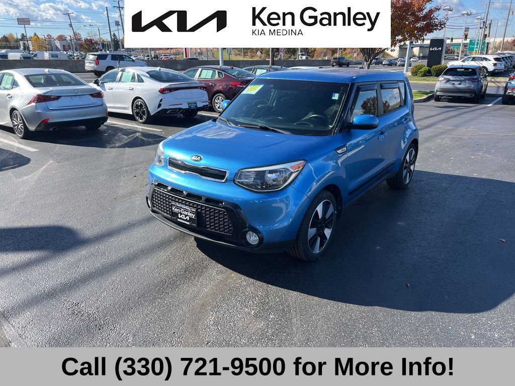 Used 2016 Kia Soul + with VIN KNDJP3A51G7303222 for sale in Medina, OH