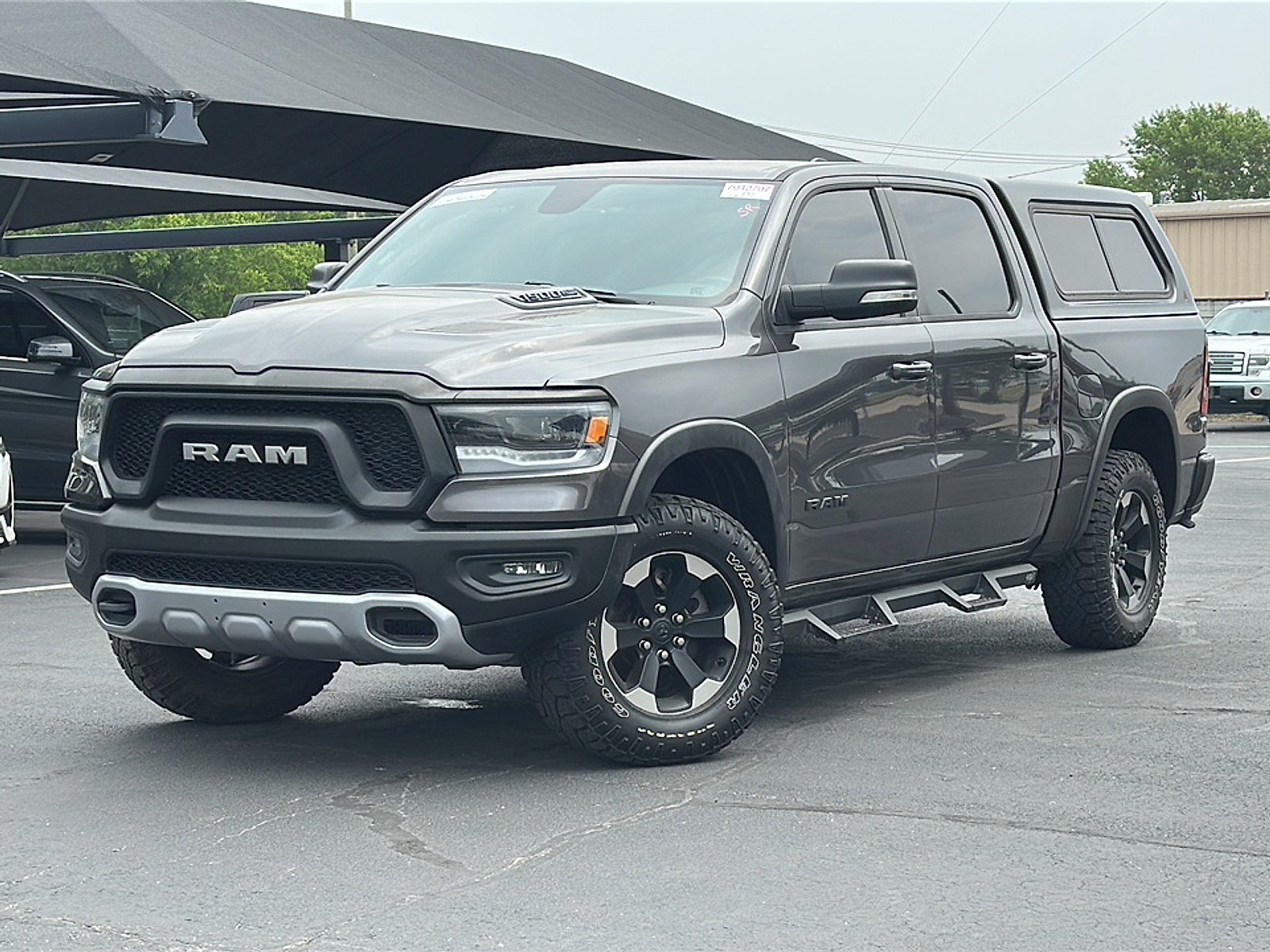 Used 2020 Granite Crystal Metallic Clearcoat Ram Rebel Crew Cab 4x4 5