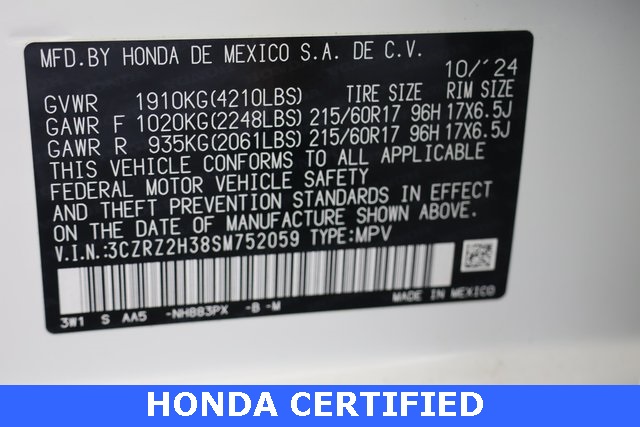 2025 Honda HR-V LX photo 20