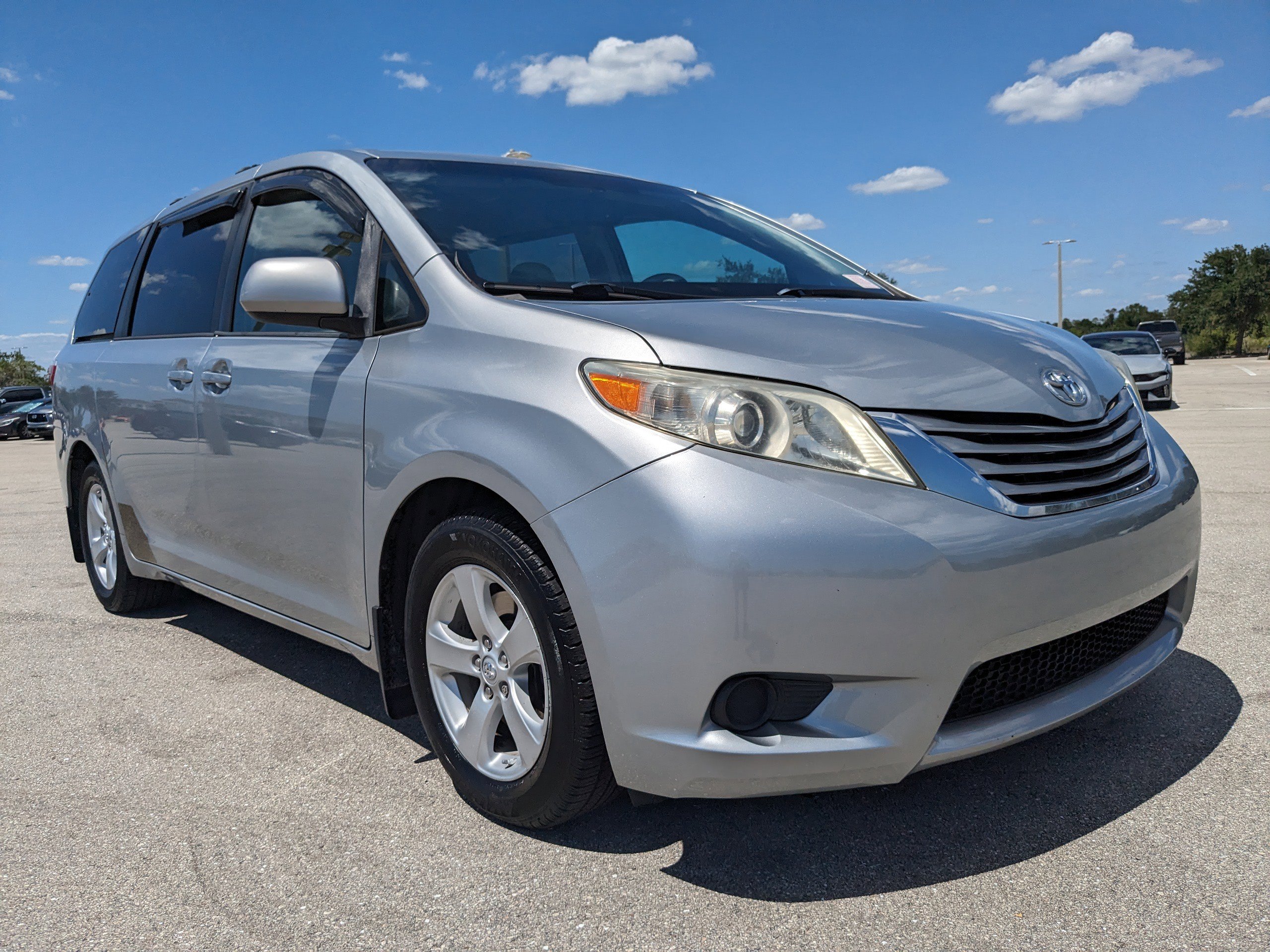 Used 2015 Toyota Sienna LE with VIN 5TDKK3DC5FS556349 for sale in Port Charlotte, FL
