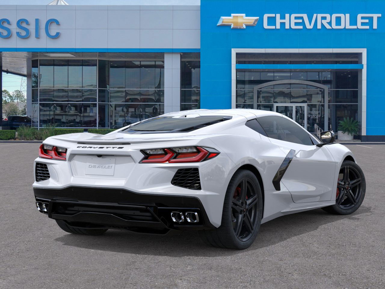 2026 Chevrolet Corvette Stingray 1LT White at Classic Elite Chevrolet Hwy 6