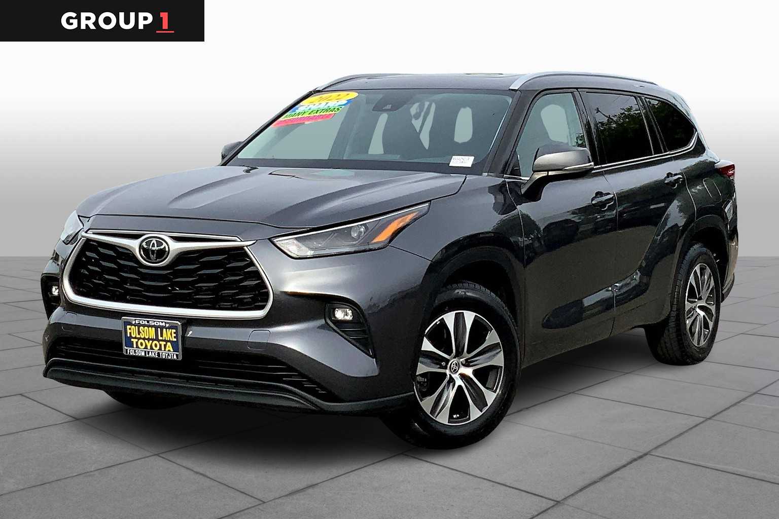 Pre-Owned 2022 Toyota Highlander XLE Sport Utility in Folsom #NS542501R ...
