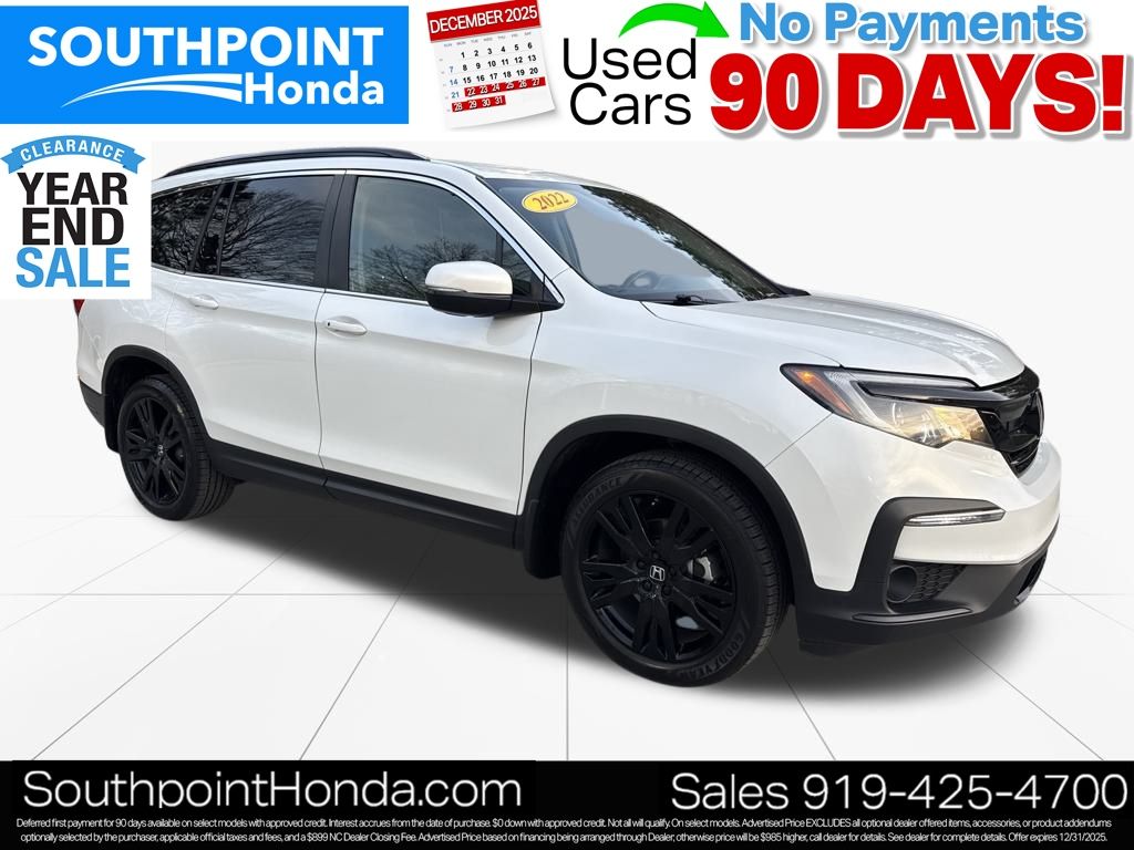 2022 Honda Pilot SE's photo