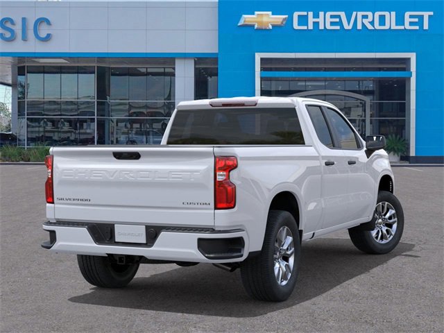 2026 Chevrolet Silverado 1500 Custom White at Classic Elite Chevrolet Hwy 6