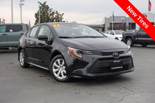 Certified 2023 Toyota Corolla LE with VIN JTDB4MEE8P3006811 for sale in Kansas City