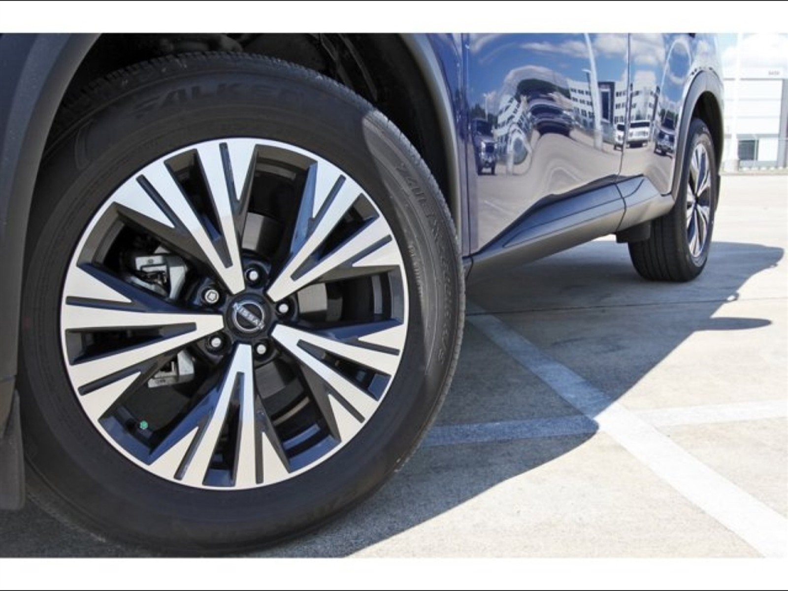 2023 Nissan Rogue SV Blue at Robbins Nissan