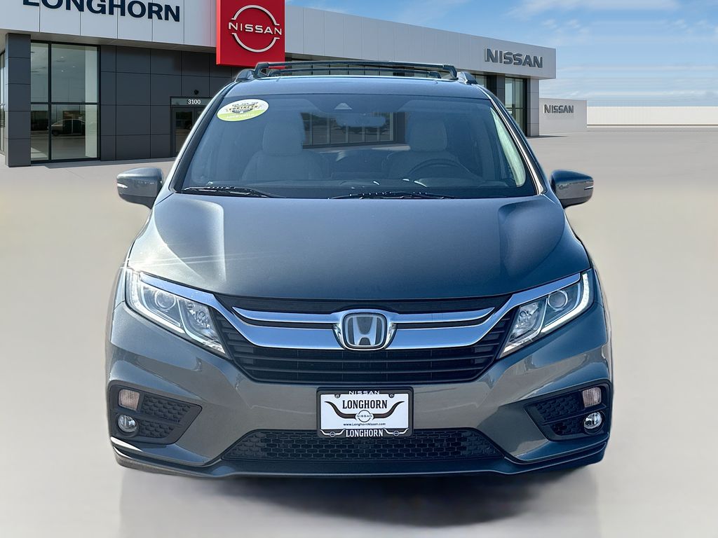 Used 2018 Honda Odyssey EX-L with VIN 5FNRL6H78JB108775 for sale in Bedford, TX