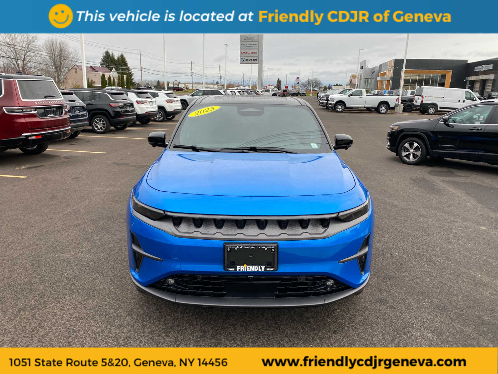 Used 2025 Jeep Wagoneer S Launch Edition with VIN 3C4RJNAK2ST593433 for sale in Geneva, NY