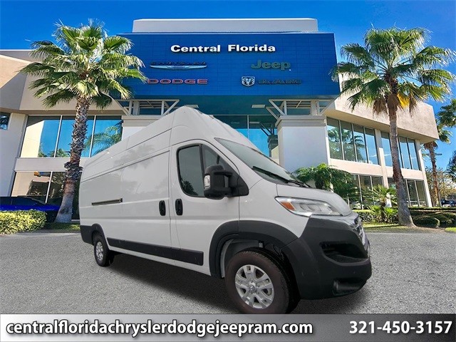 New 2025 RAM ProMaster Super High Roof Extended Cargo Van in