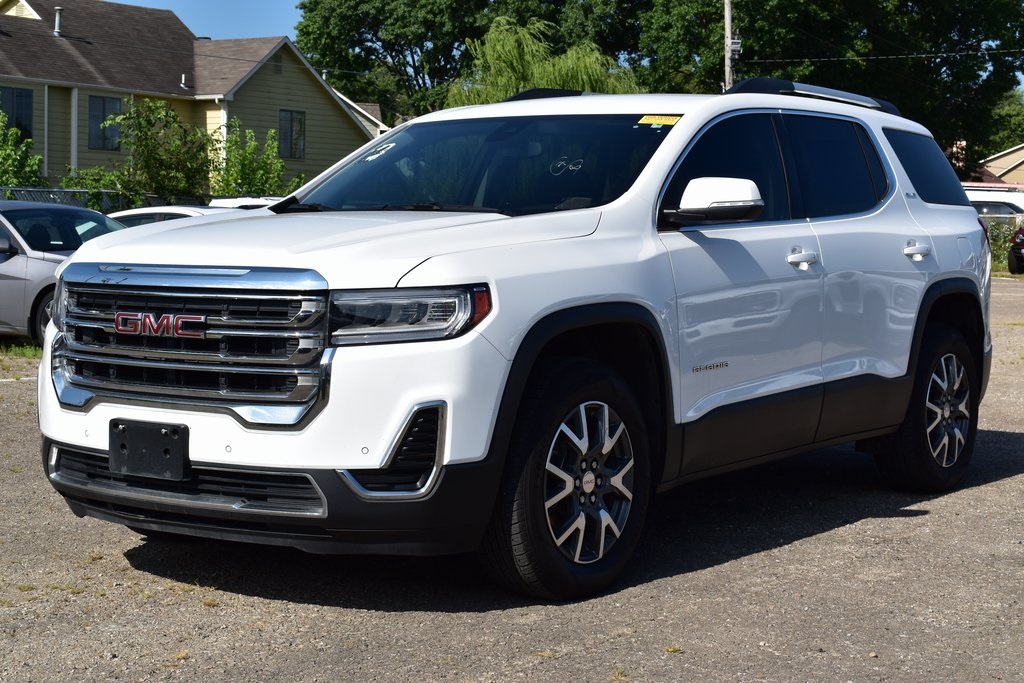 Used 2022 GMC Acadia SLE with VIN 1GKKNKL44NZ117527 for sale in Kansas City