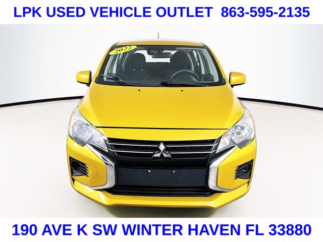 Certified 2022 Mitsubishi Mirage ES with VIN ML32AUHJXNH008239 for sale in Winter Haven, FL