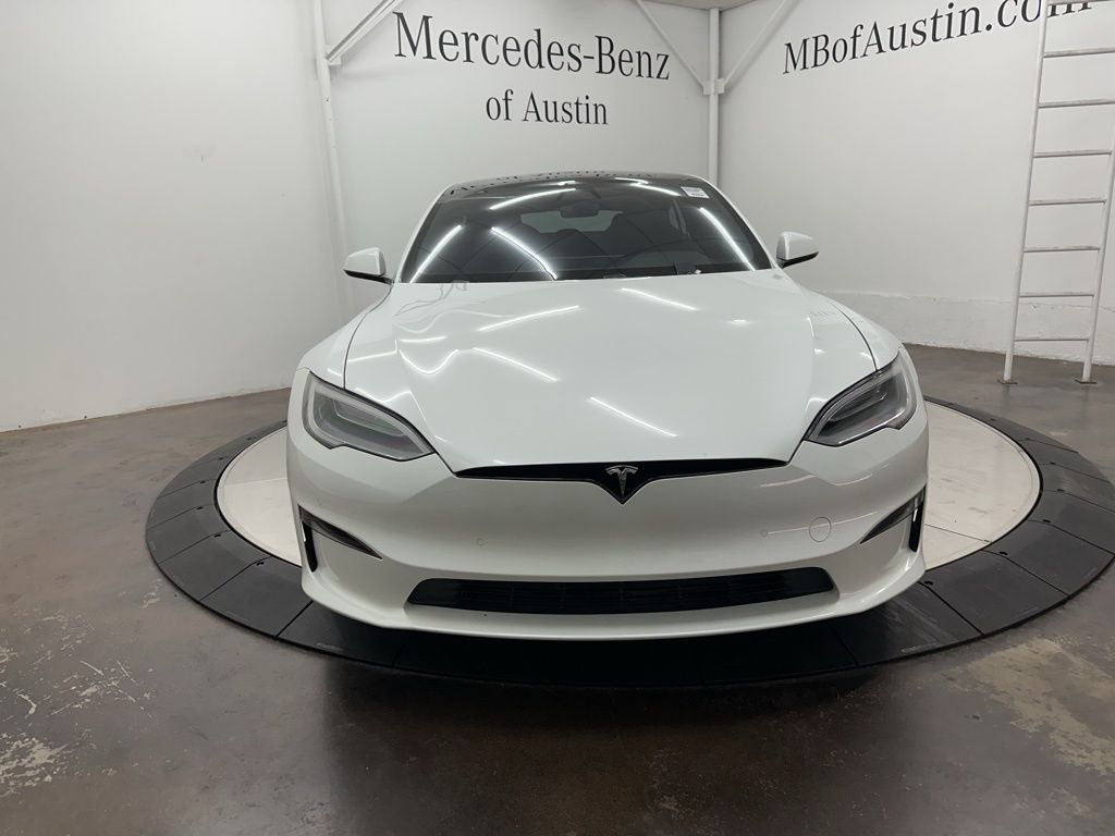 Used 2021 Tesla Model S Plaid with VIN 5YJSA1E68MF452956 for sale in Austin, TX