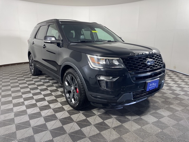 Certified 2018 Ford Explorer Sport with VIN 1FM5K8GT7JGA86202 for sale in Shakopee, Minnesota