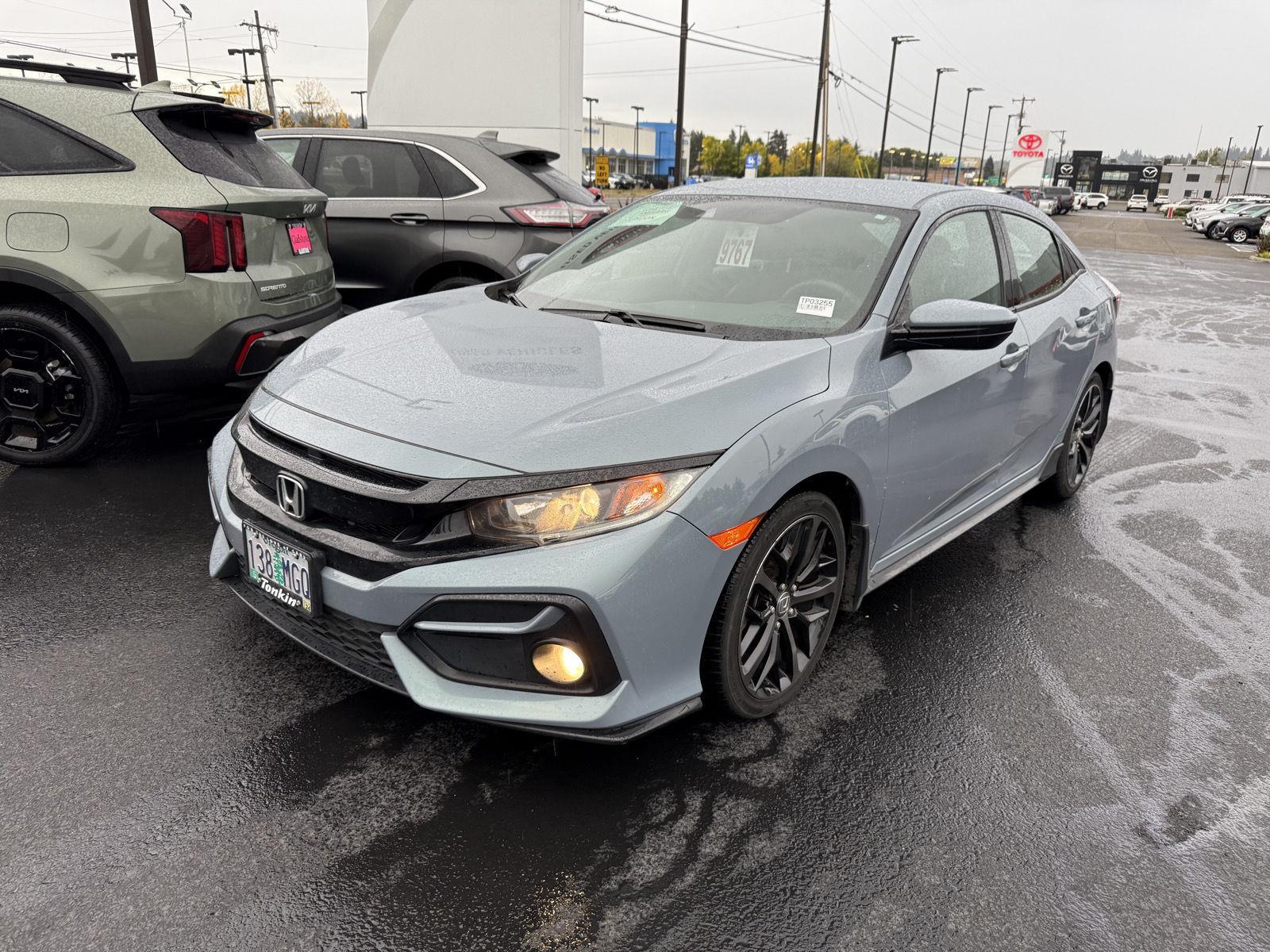 2020 Honda Civic Hatchback Sport photo 2