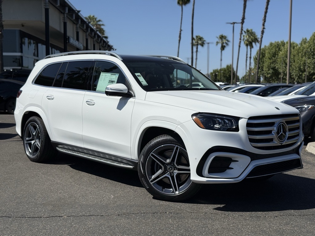 New 2025 White Mercedes-Benz GLS 450 image 1