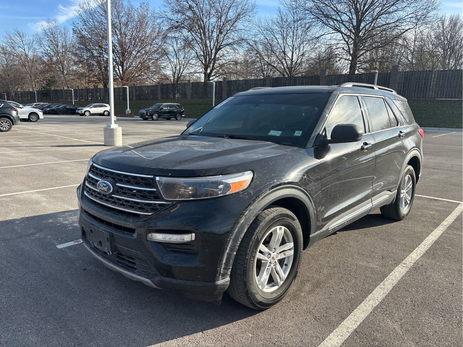 Used 2022 Ford Explorer XLT with VIN 1FMSK8DH3NGC05176 for sale in Kansas City