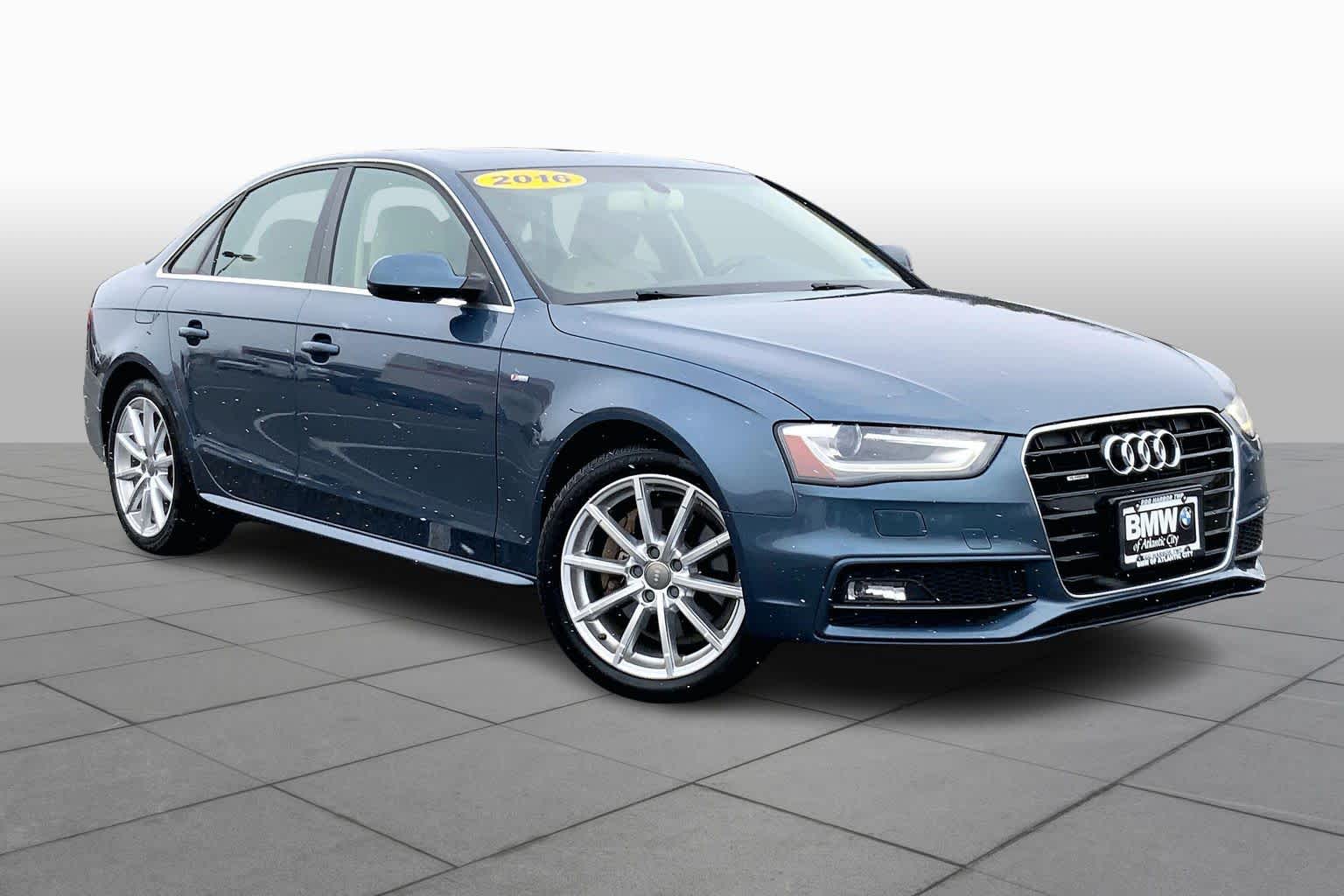 Used 2016 Audi A4 Premium Plus with VIN WAUFFAFL9GN013081 for sale in Egg Harbor Township, NJ