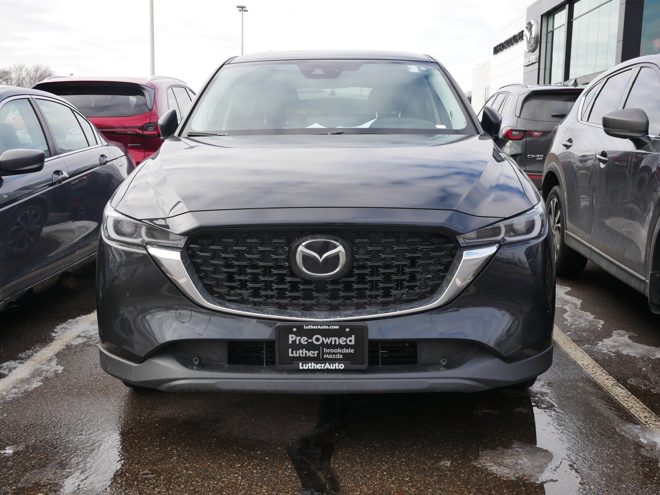 Used 2023 Mazda CX-5 S Premium Plus package with VIN JM3KFBEM3P0172880 for sale in Brooklyn Center, Minnesota
