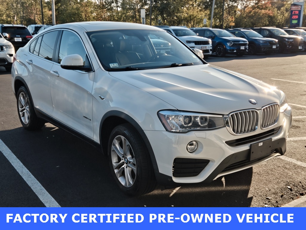Certified 2016 BMW X4 xDrive28i with VIN 5UXXW3C51G0R20430 for sale in Methuen, MA