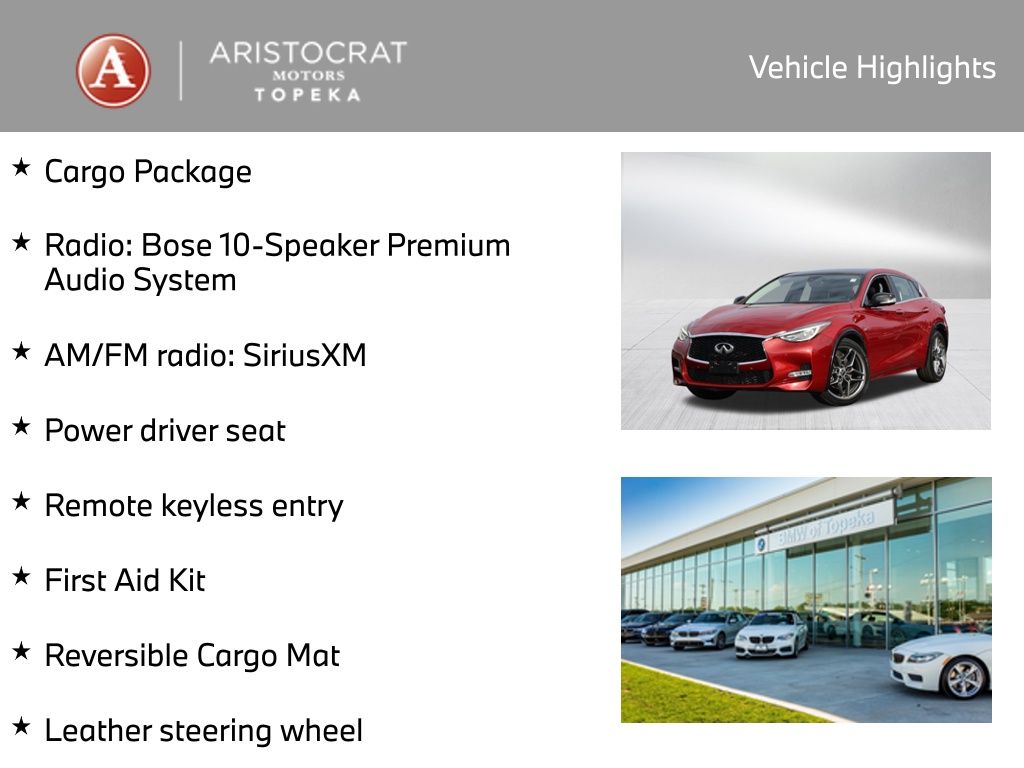 Used 2018 INFINITI QX30 Sport with VIN SJKCH5CP9JA041540 for sale in Kansas City