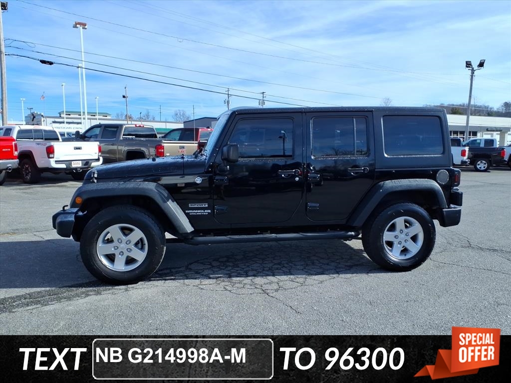 2015 Jeep Wrangler Unlimited Sport photo 2
