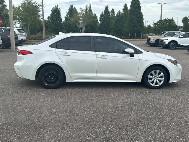 Certified 2020 Toyota Corolla LE with VIN 5YFEPRAE1LP113112 for sale in Haines City, FL