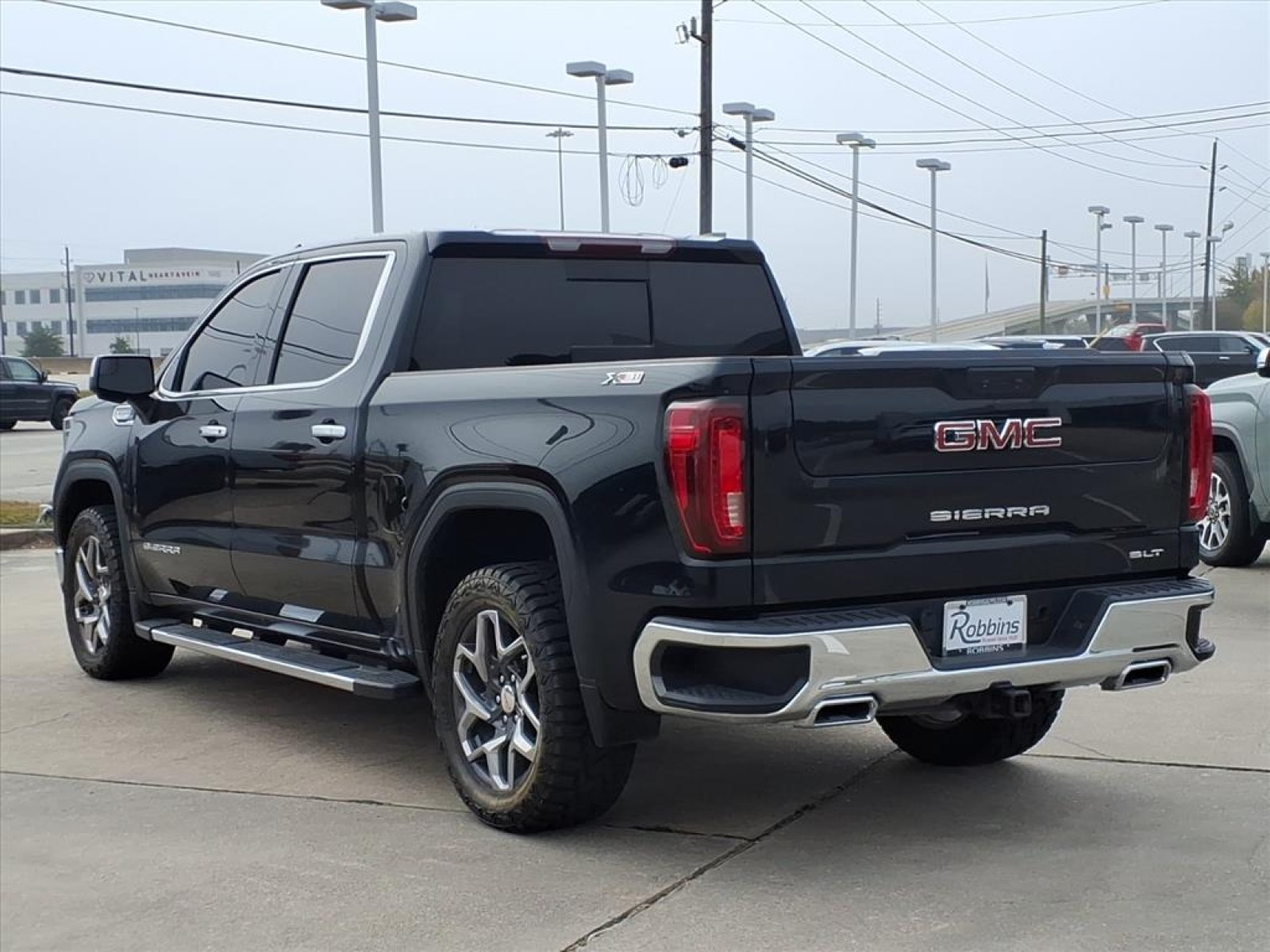 2023 GMC Sierra 1500 SLT TEXAS EDITION PREMIUM PLUS Black at Robbins Nissan
