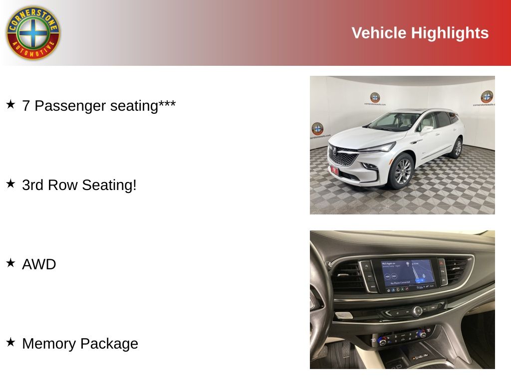 Used 2023 Buick Enclave Avenir with VIN 5GAEVCKW9PJ210550 for sale in Elk River, Minnesota