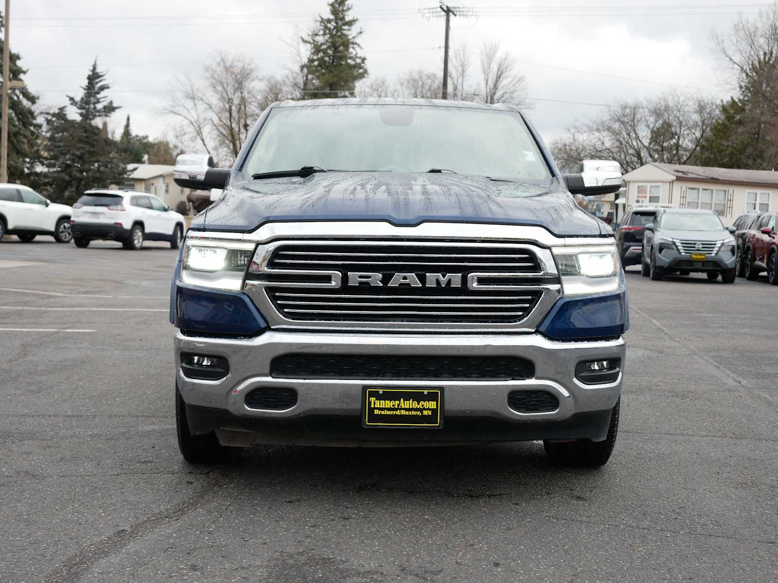 Used 2020 RAM Ram 1500 Pickup Laramie with VIN 1C6SRFJT7LN387770 for sale in Brainerd, Minnesota