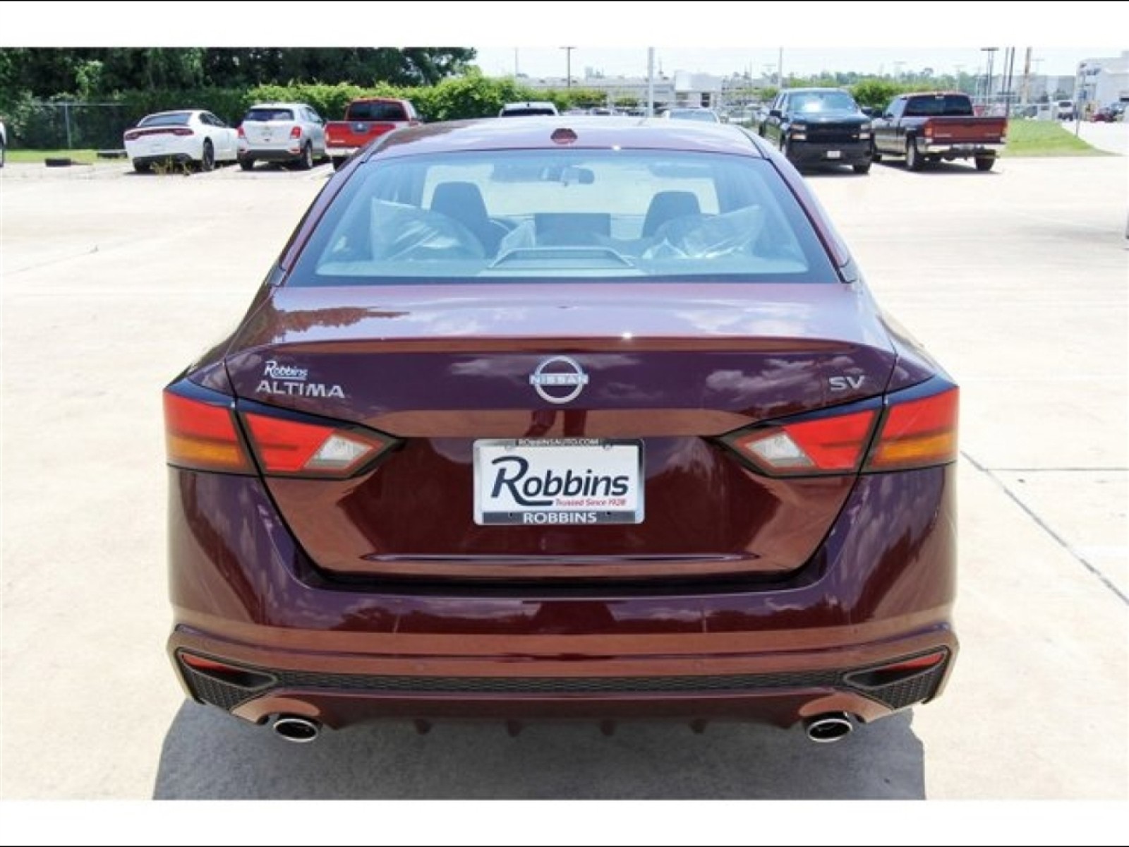 2025 Nissan Altima SV Red at Robbins Nissan
