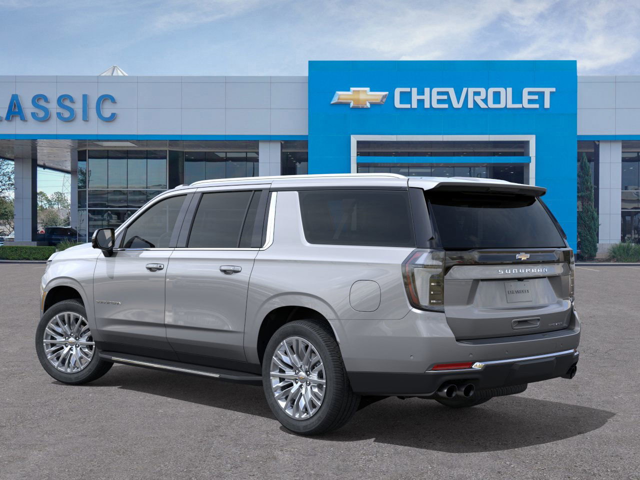2026 Chevrolet Suburban Premier Gray at Classic Elite Chevrolet Sugar Land