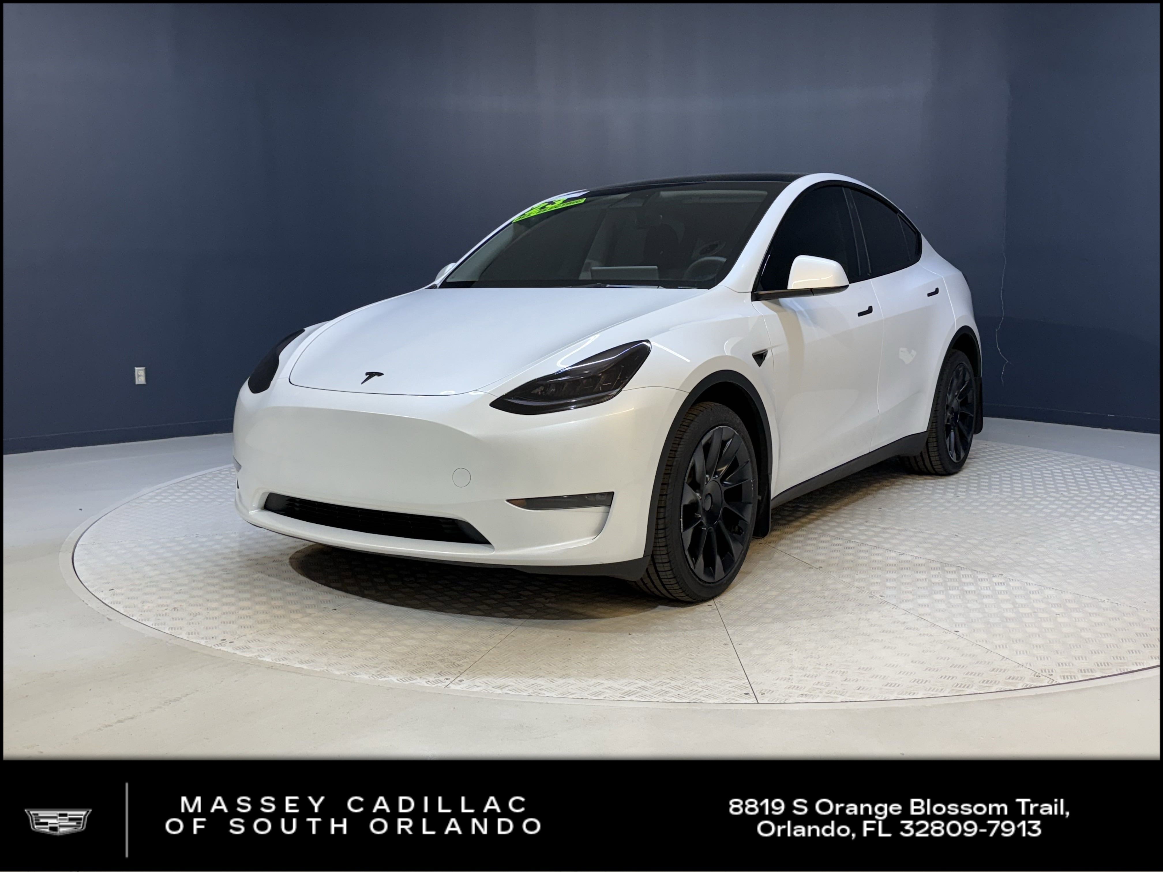 Used 2023 Tesla Model Y Long Range with VIN 7SAYGDEE1PA050959 for sale in Orlando, FL