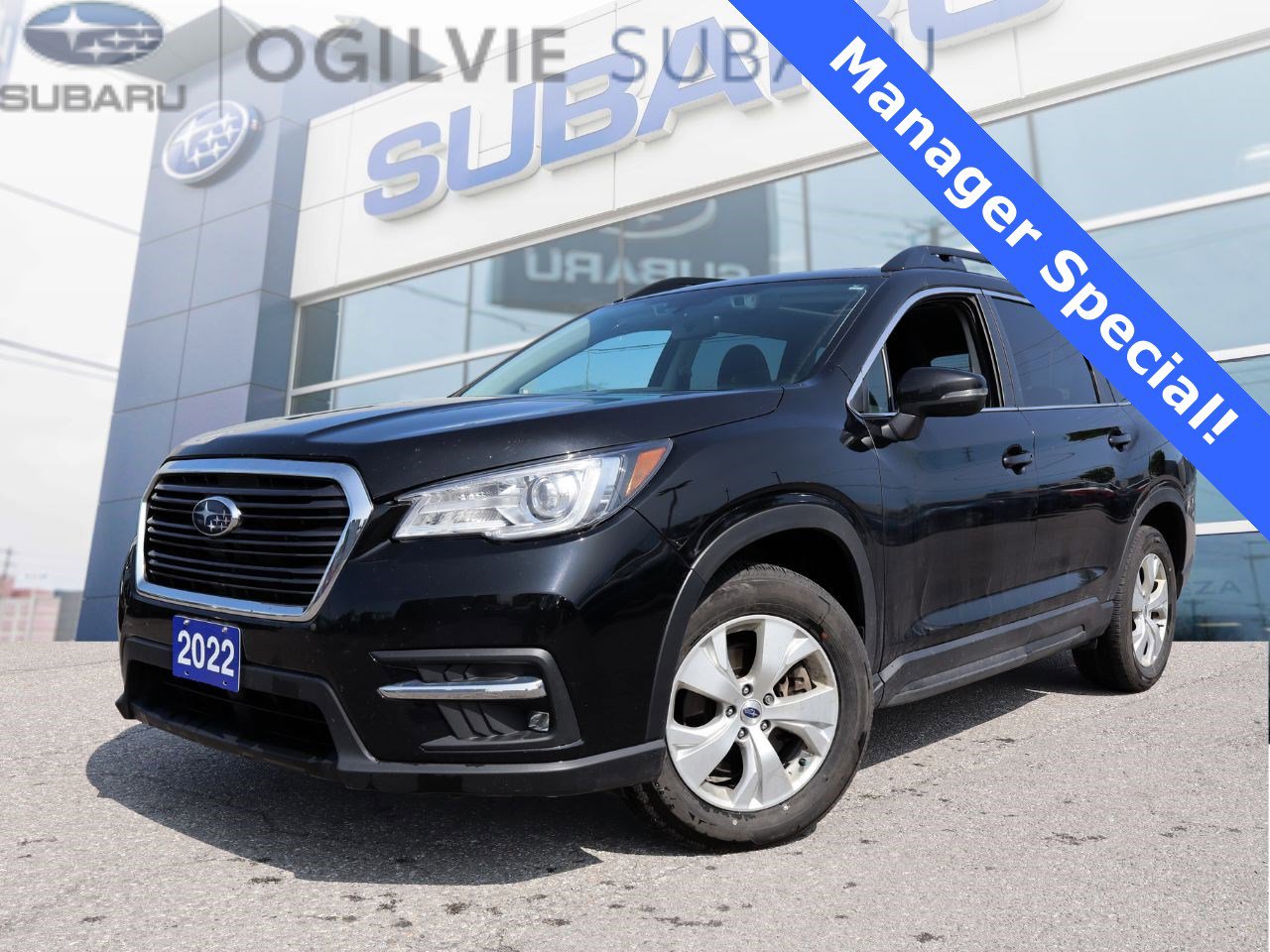 Used 2022 CRYSTAL BLACK PEARL Subaru Touring image 1