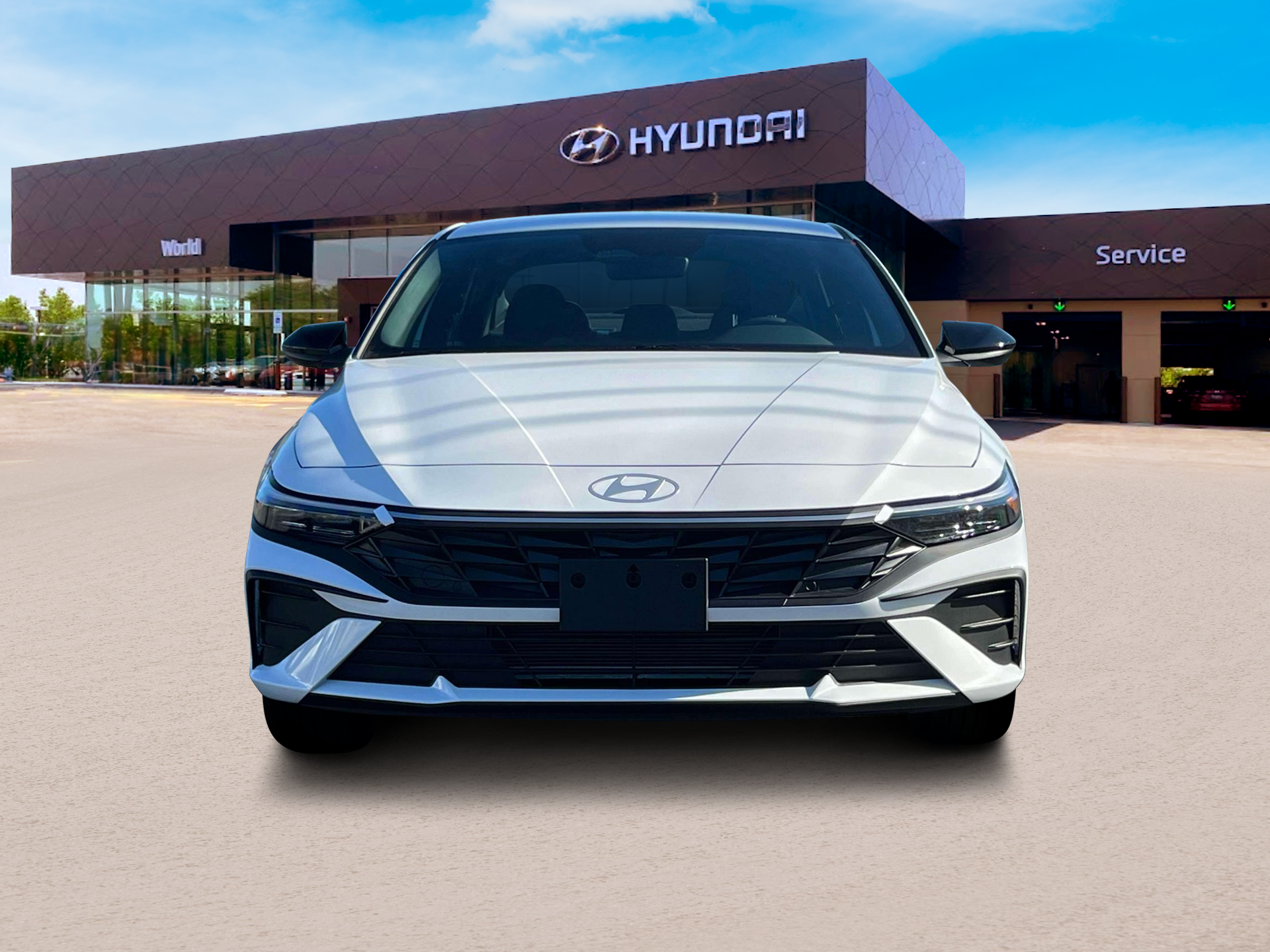 New 2025 Serenity White Hyundai SEL Sport image 12