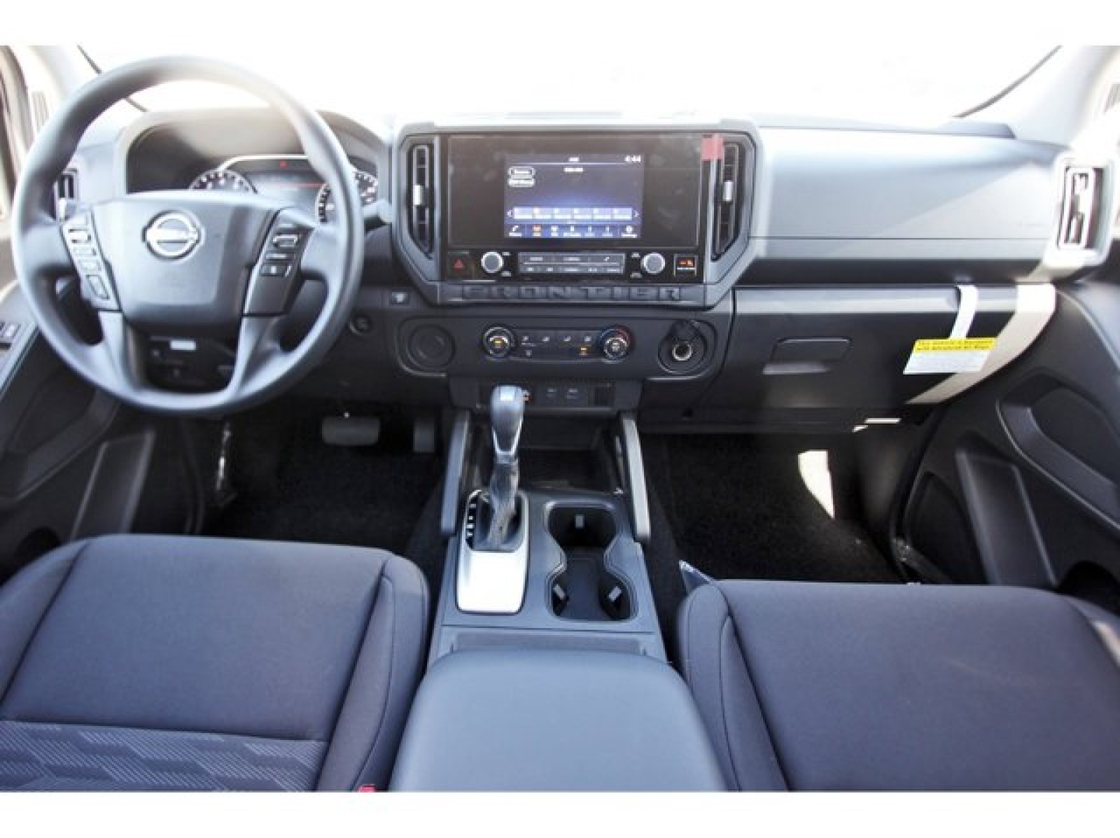 2026 Nissan Frontier S White at Robbins Nissan